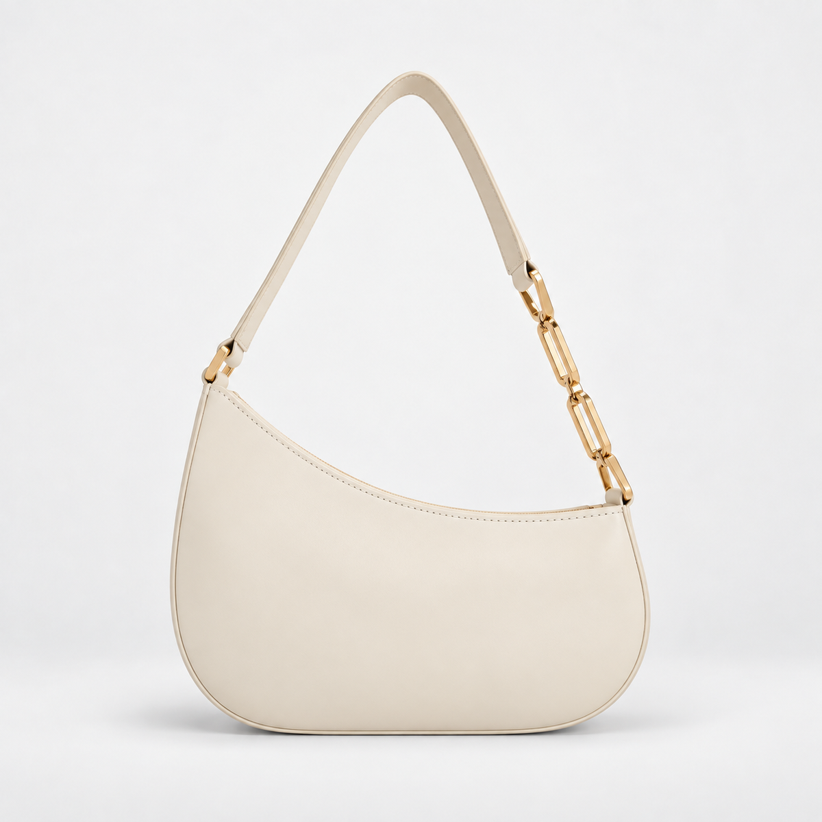 CAFELISSE® | Elodie Crescent Chain Shoulder Bag