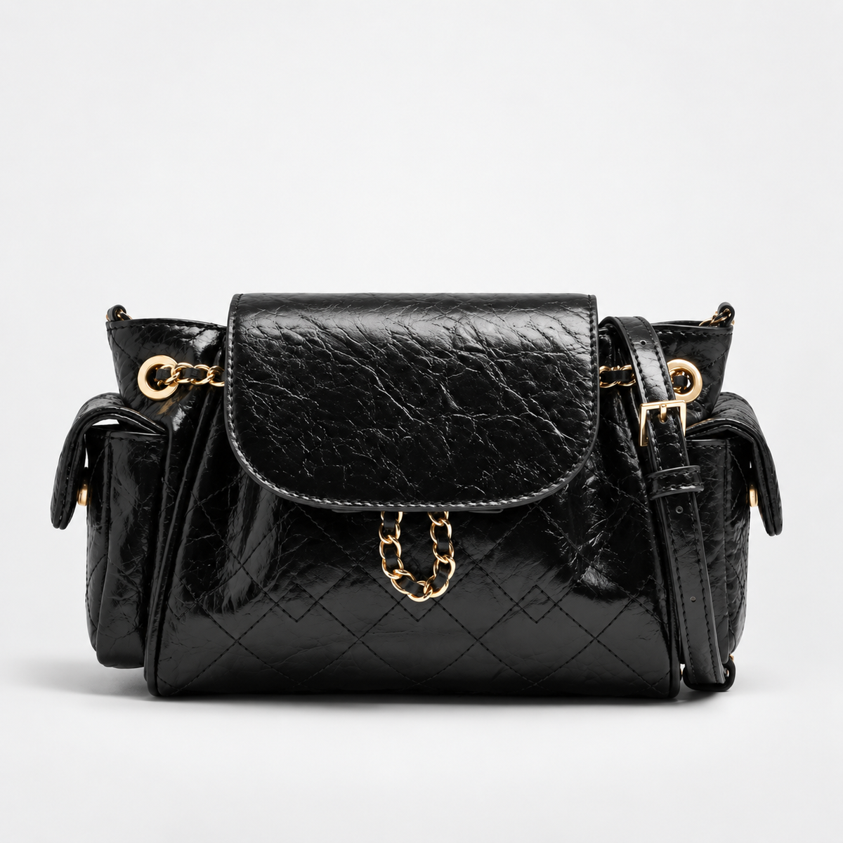 CAFELISSE® | Virelle Quilted Chain Shoulder Bag