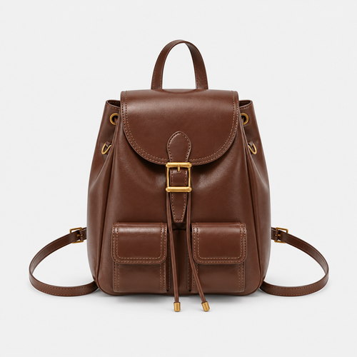CAFELISSE® | Aurelia Vintage Pocket Backpack