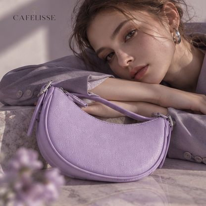 CAFELISSE® | Livia Crescent Shoulder Bag