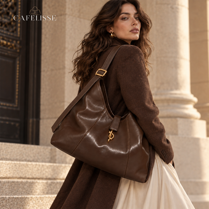 CAFELISSE® | Elara Soft Hobo Shoulder Bag