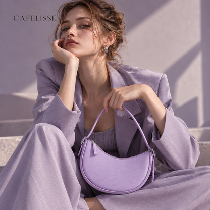 CAFELISSE® | Livia Crescent Shoulder Bag