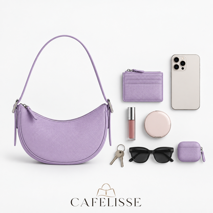 CAFELISSE® | Livia Crescent Shoulder Bag