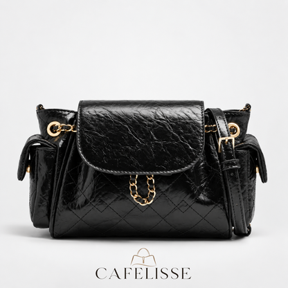 CAFELISSE® | Virelle Quilted Chain Shoulder Bag