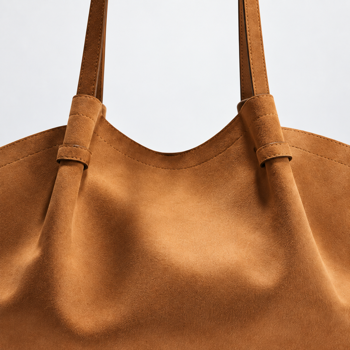 CAFELISSE® | Aurelia Soft Suede Tote Bag