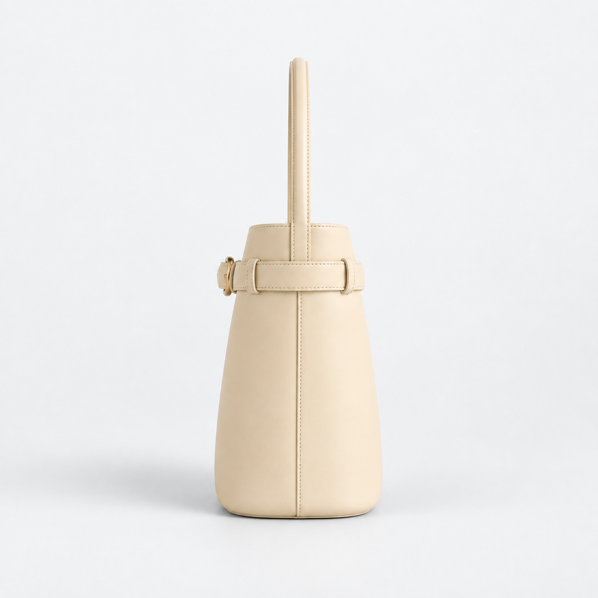 CAFELISSE® | Amelie Belted Bucket Shoulder Bag