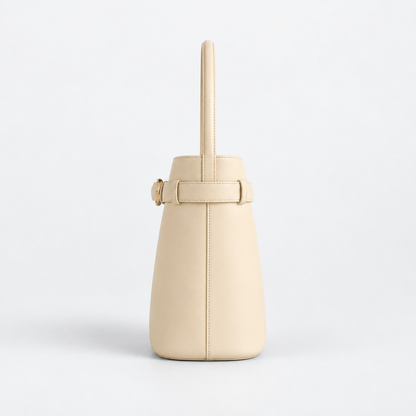 CAFELISSE® | Amelie Belted Bucket Shoulder Bag