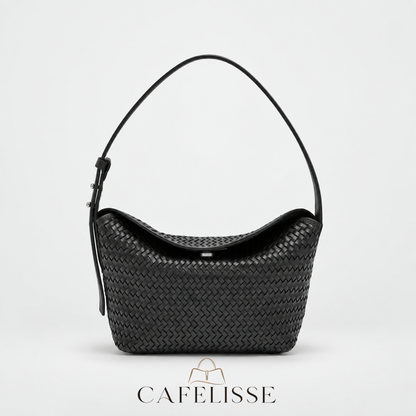 CAFELISSE® | Sorelle Woven Hobo Bag