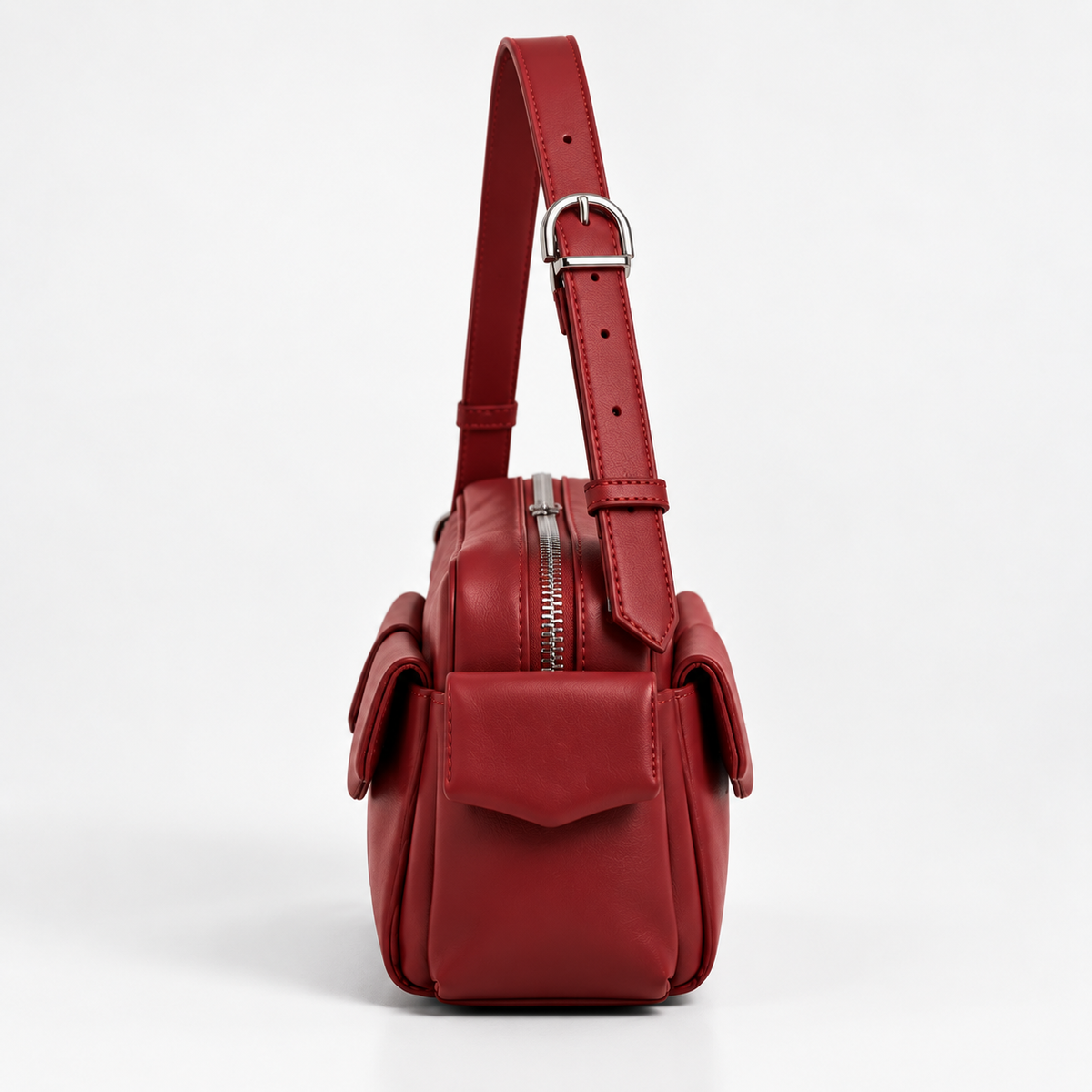 CAFELISSE® | Marielle East-West Multi-Pocket Shoulder Bag