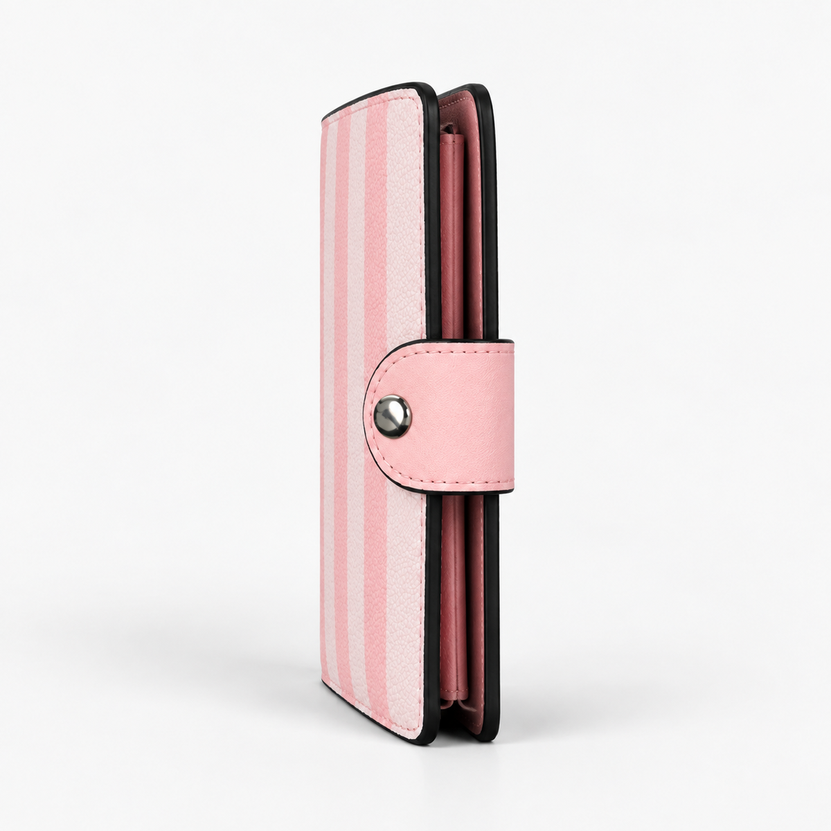 CAFELISSE® | Rosalie Striped Long Wallet