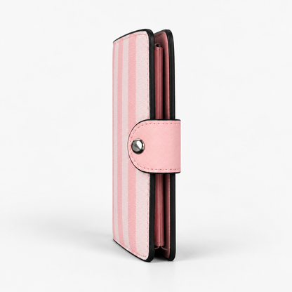 CAFELISSE® | Rosalie Striped Long Wallet