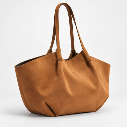CAFELISSE® | Aurelia Soft Suede Tote Bag