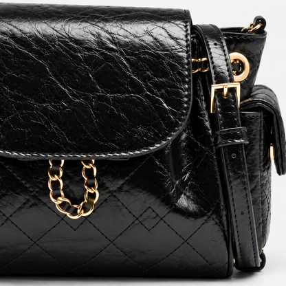 CAFELISSE® | Virelle Quilted Chain Shoulder Bag