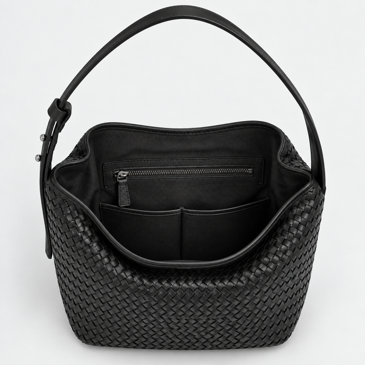 CAFELISSE® | Sorelle Woven Hobo Bag