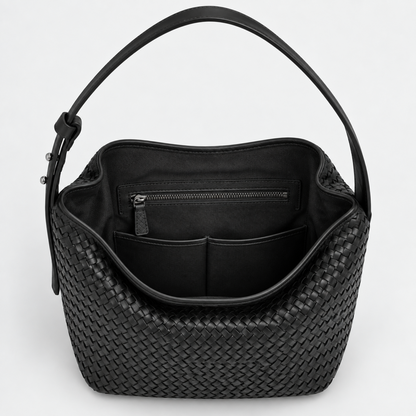 CAFELISSE® | Sorelle Woven Hobo Bag