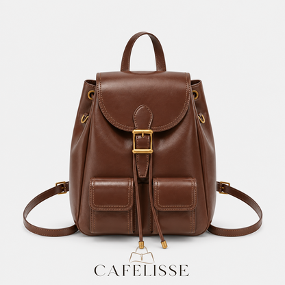CAFELISSE® | Aurelia Vintage Pocket Backpack